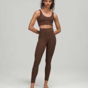 NWT Lululemon Align High Rise Pant 25” Java Size 8
